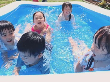2025年度，夏休みのこひつじの様子です(*^^*)